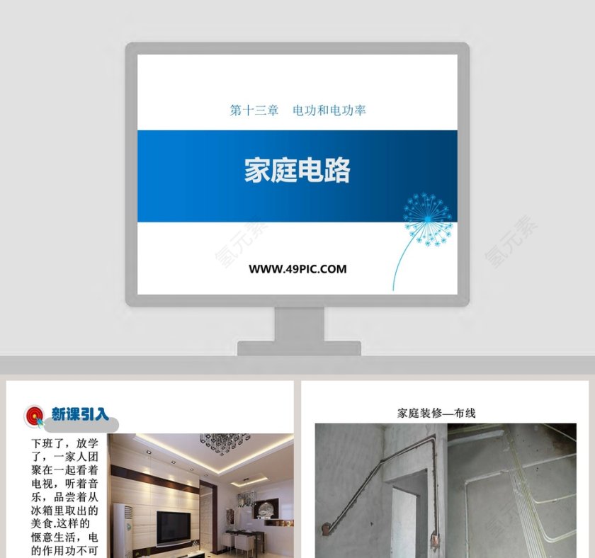 第十三章电功和电功率教学ppt课件第1张