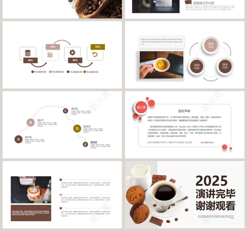 时尚大气产品宣传咖啡主题PPT第4张