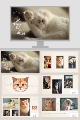  她的喵ppt
