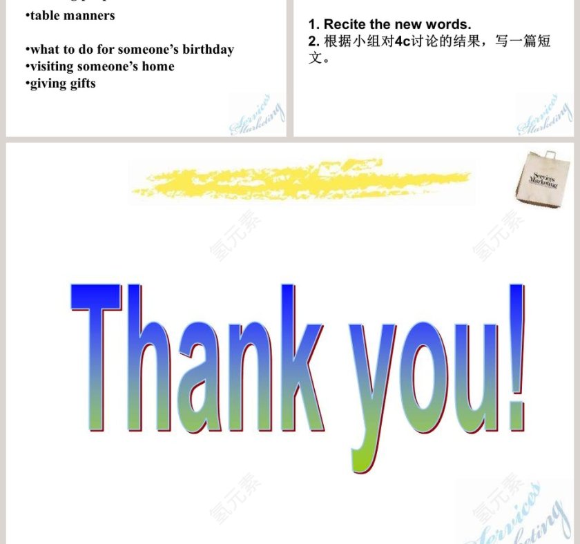 Unit 10-You are supposed to shake hands教学ppt课件第5张