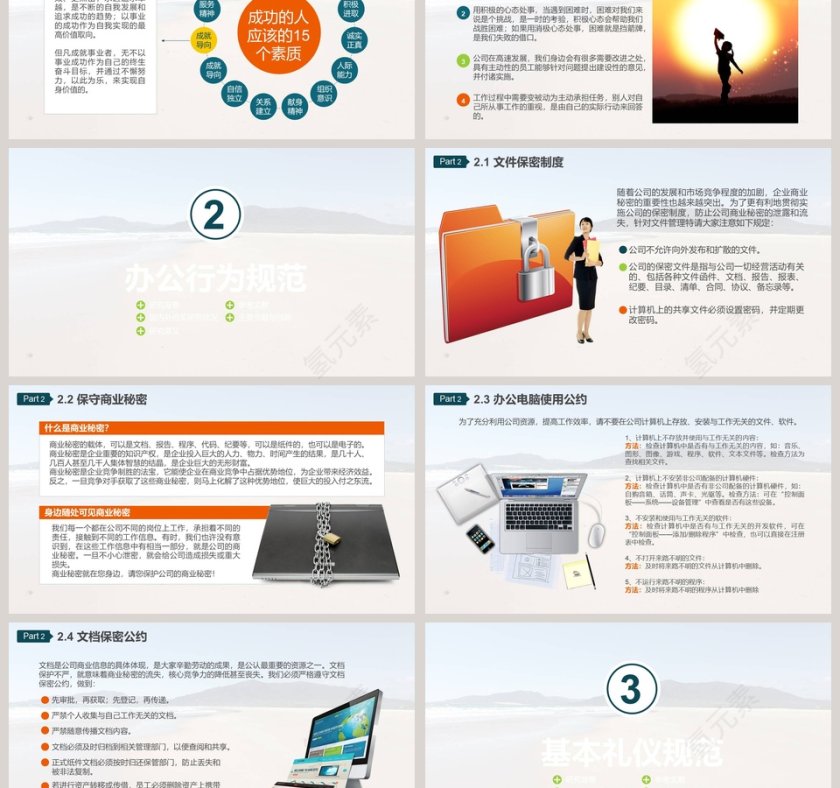 员工培训及企业文化建设PPT第3张