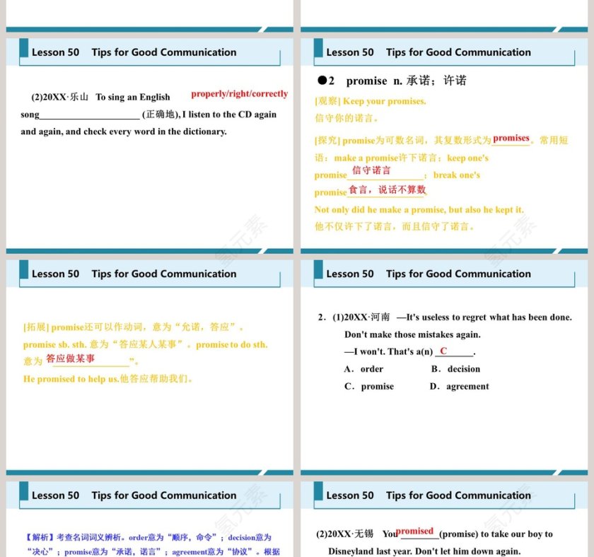Tips for Good Communication-Unit 9   Communication教学ppt课件第4张