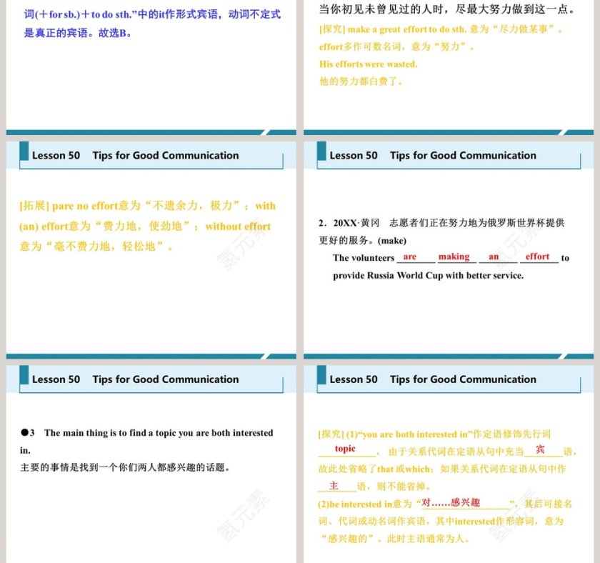 Tips for Good Communication-Unit 9   Communication教学ppt课件第7张