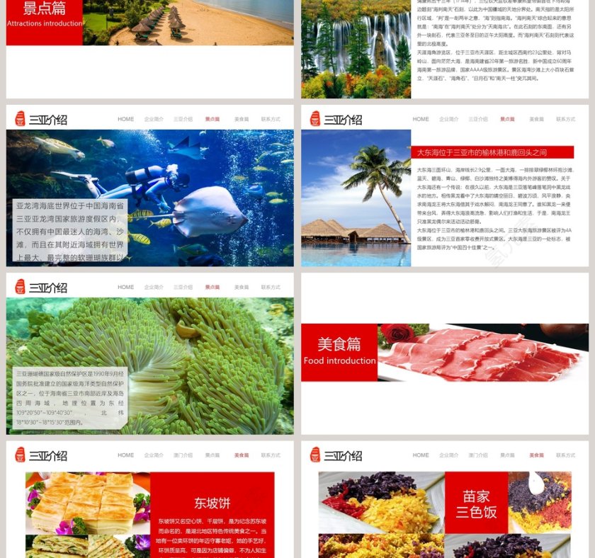 精美旅游公司年度策划PPT模板旅游策划PPT第3张
