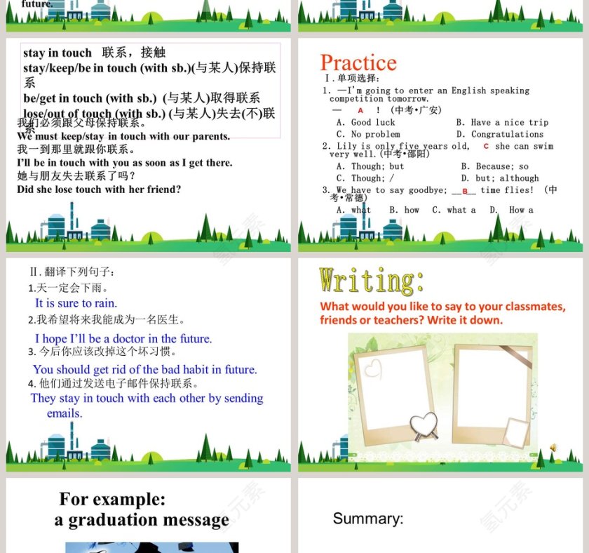 Best Wishes-Unit 10 Get Ready for the Future教学ppt课件第4张
