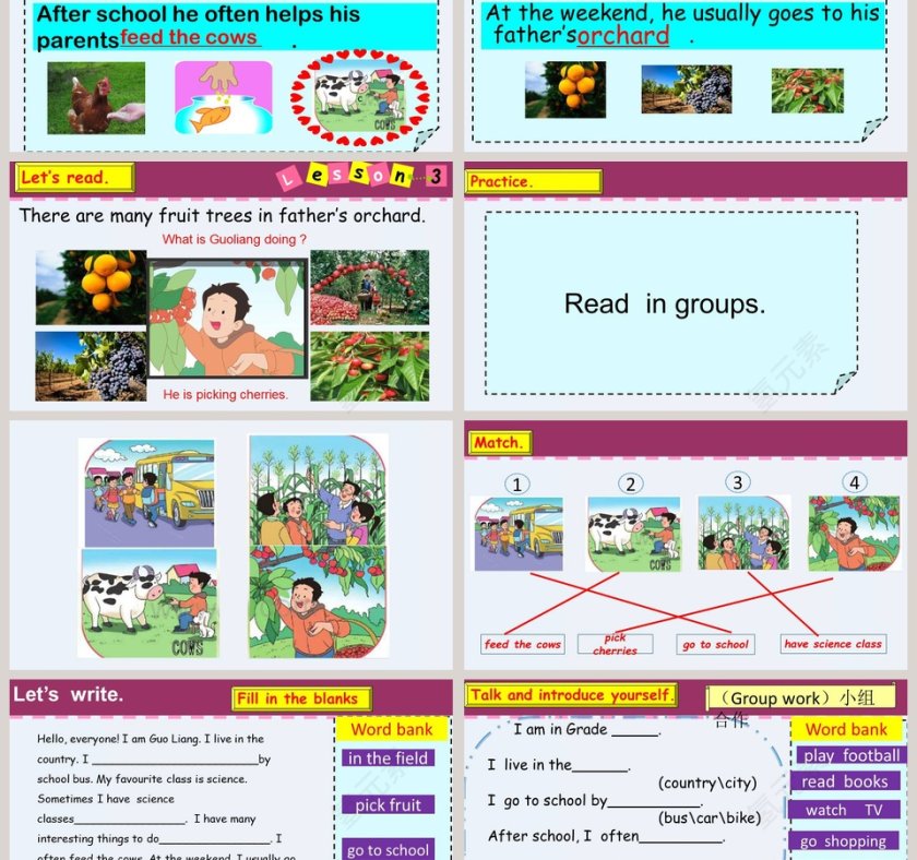 Unit5   Country Life-教学ppt课件第3张