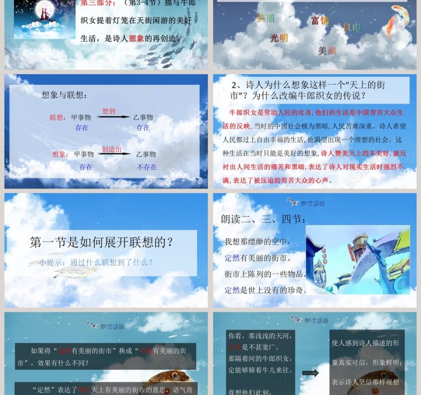 天上的街市语文PPT课件第3张