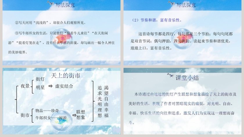 天上的街市语文PPT课件第5张