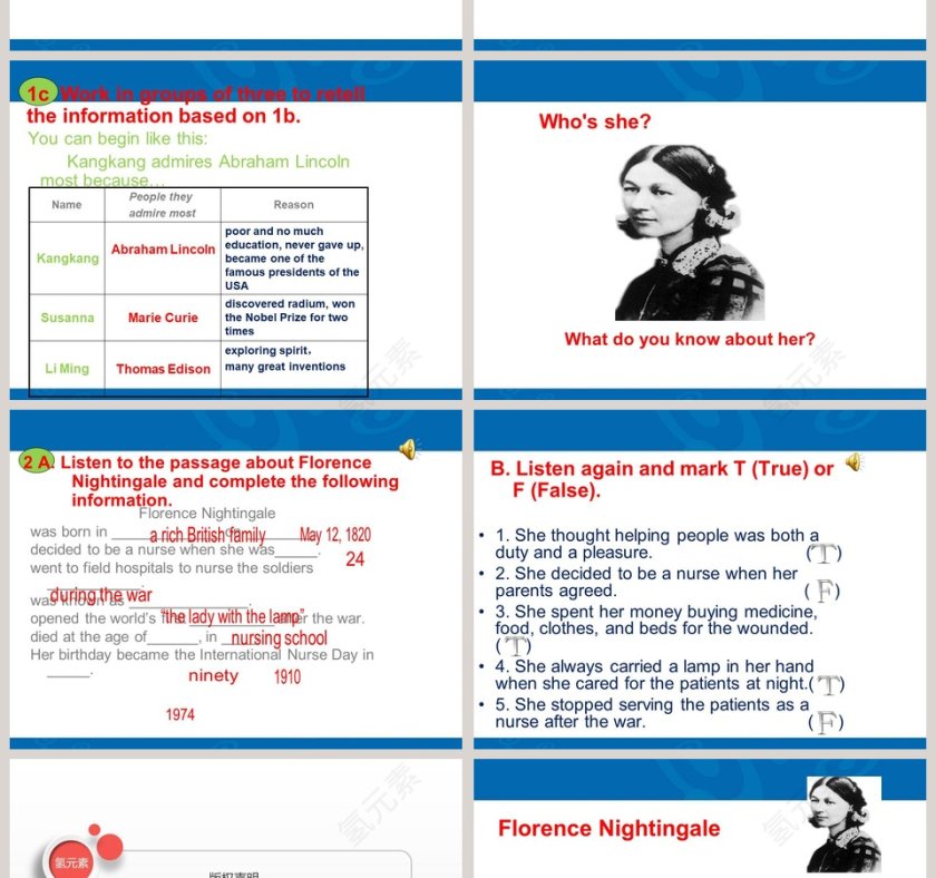 Unit 5 Topic 3 - Now it is a Symbol of England 英国象征 PPT 模板第4张