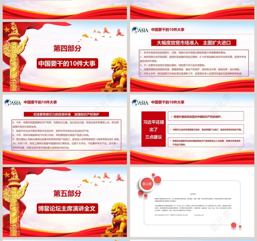 开放创新的亚洲繁荣发展的世界博鳌亚洲论坛年会PPT第4张