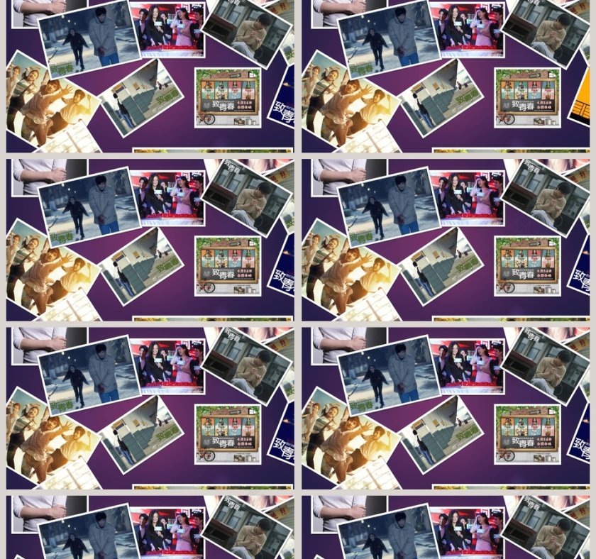 致青春毕业相册活动策划PPT模板第2张