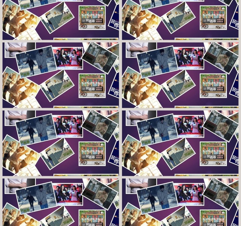 致青春毕业相册活动策划PPT模板第3张