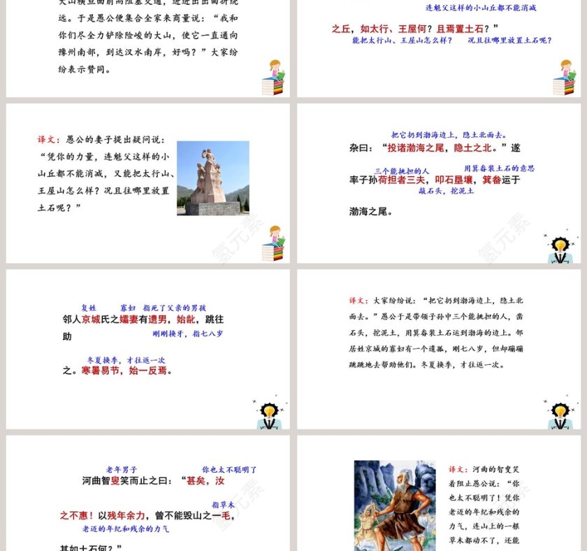 课文解析愚公移山语文课件PPT第3张