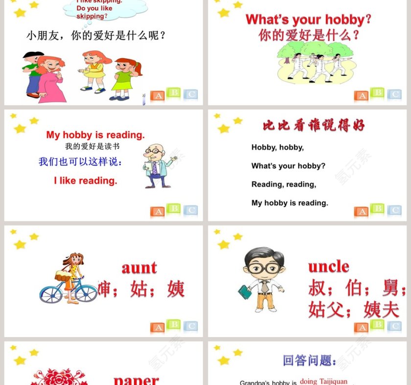 Unit 2   Hobbies-Whats your hobby教学ppt课件第2张