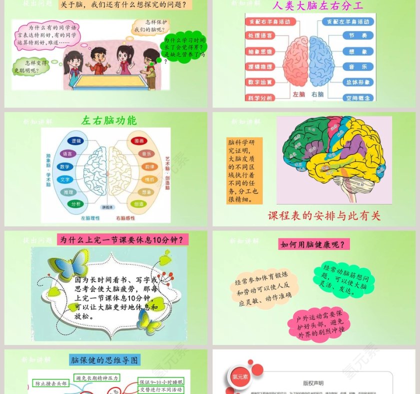 脑的保健-大象版科学五年级上册教学ppt课件第2张