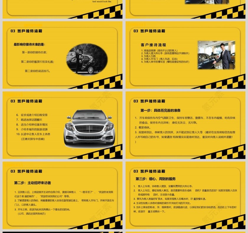 企业培训之商务司机礼仪培训PPT模板第4张