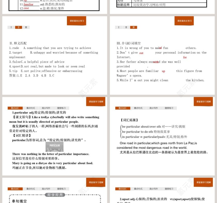 Section D-Reading for Writing  Assessing Your Progress教学ppt课件第2张