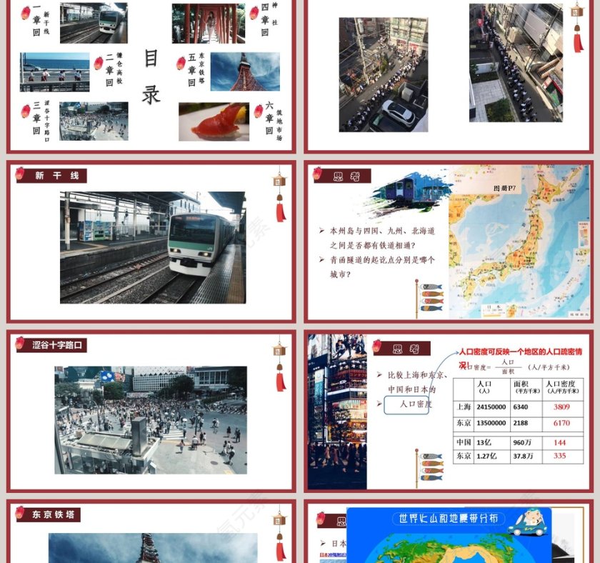 一衣带水的邻邦-日本教学ppt课件第2张