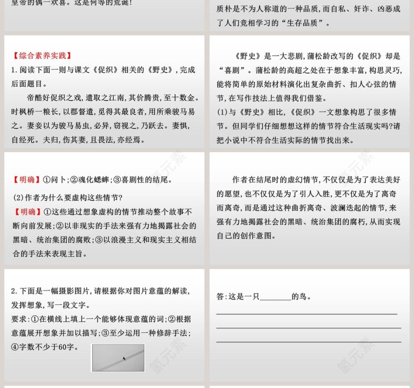 课文解析促织语文课件PPT第4张