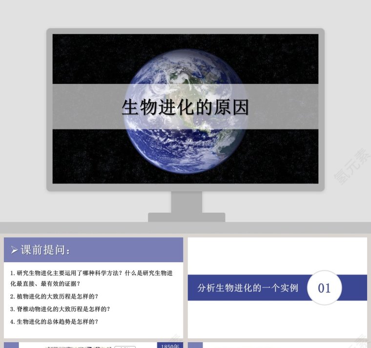 生-物进化的原因教学ppt课件第1张