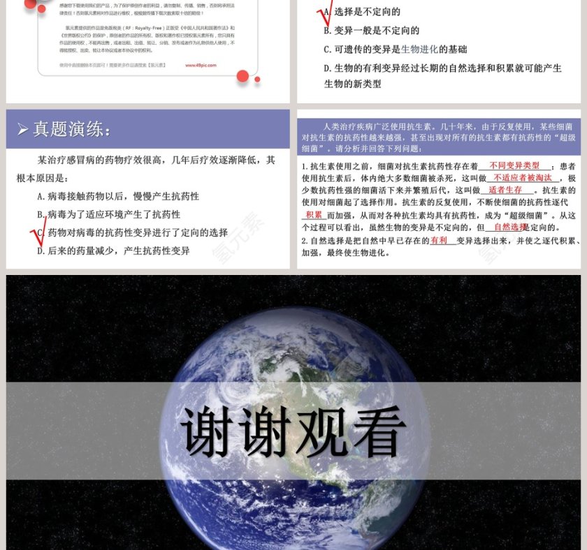 生-物进化的原因教学ppt课件第6张