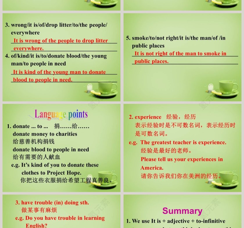 Unit 6 Sunshine for all-Grammar 3教学ppt课件第6张