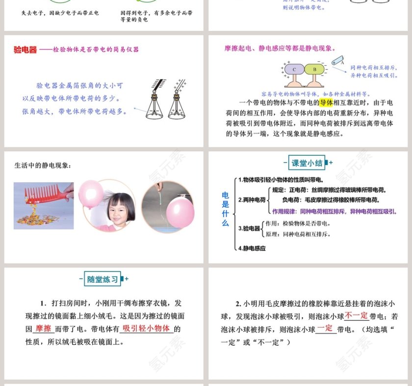 电是什么-第十四章 了解电路教学ppt课件第4张