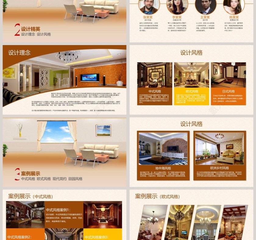 室内设计模板PPT第3张