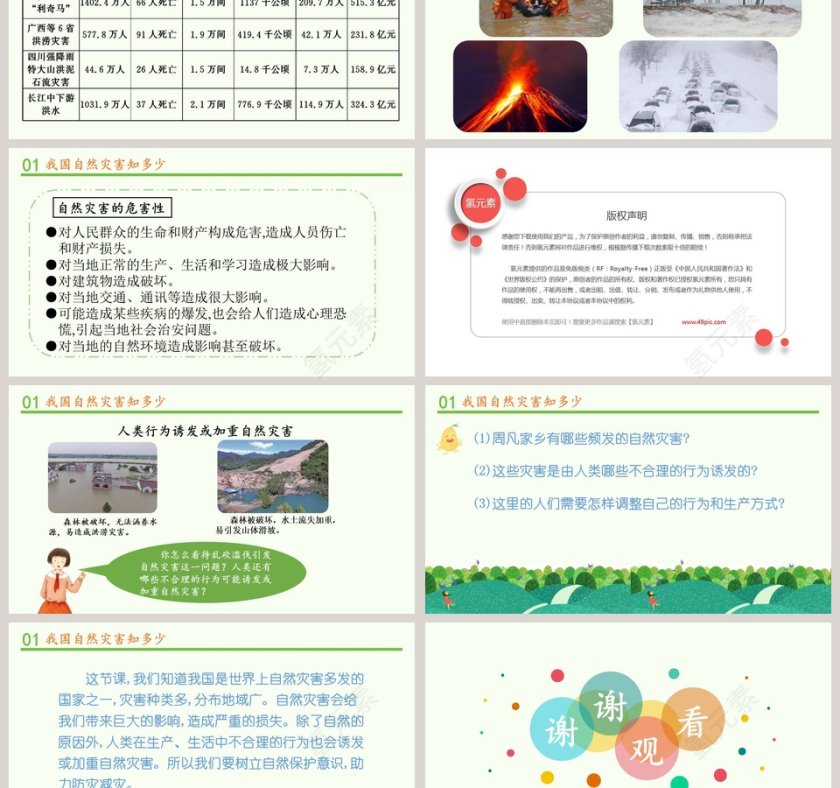 应对自然灾害第1教学ppt课件第3张