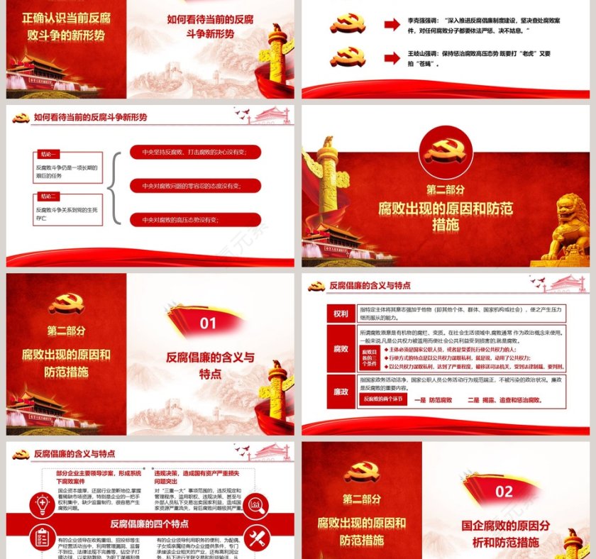 严守党纪国法坚持廉洁从业党政PPT第3张