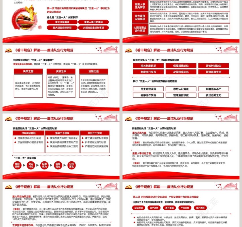 严守党纪国法坚持廉洁从业党政PPT第6张