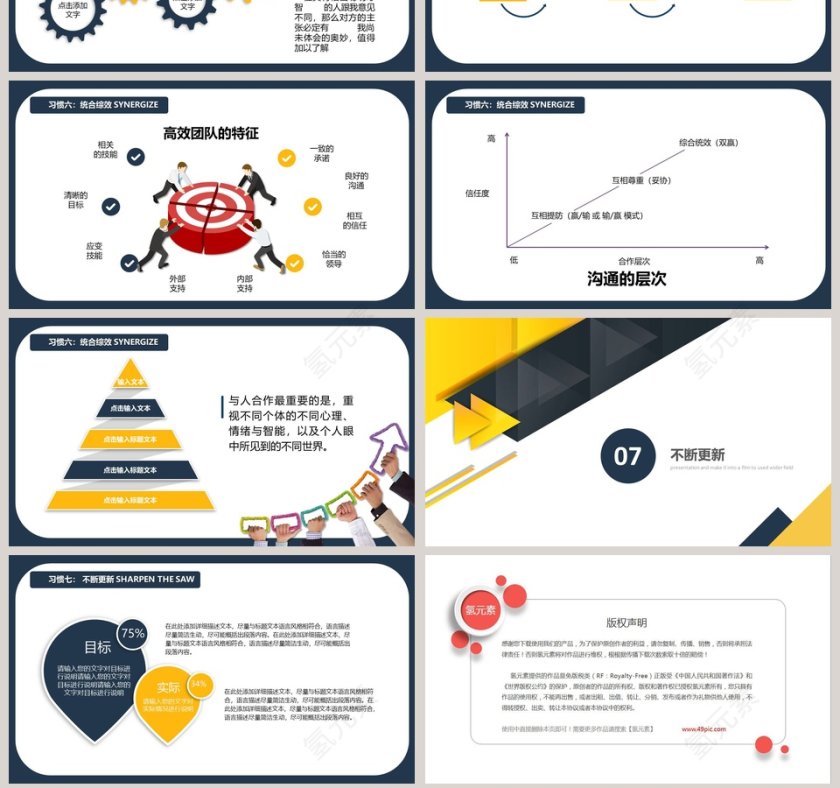 高效能人士的七个习惯PPT  第7张