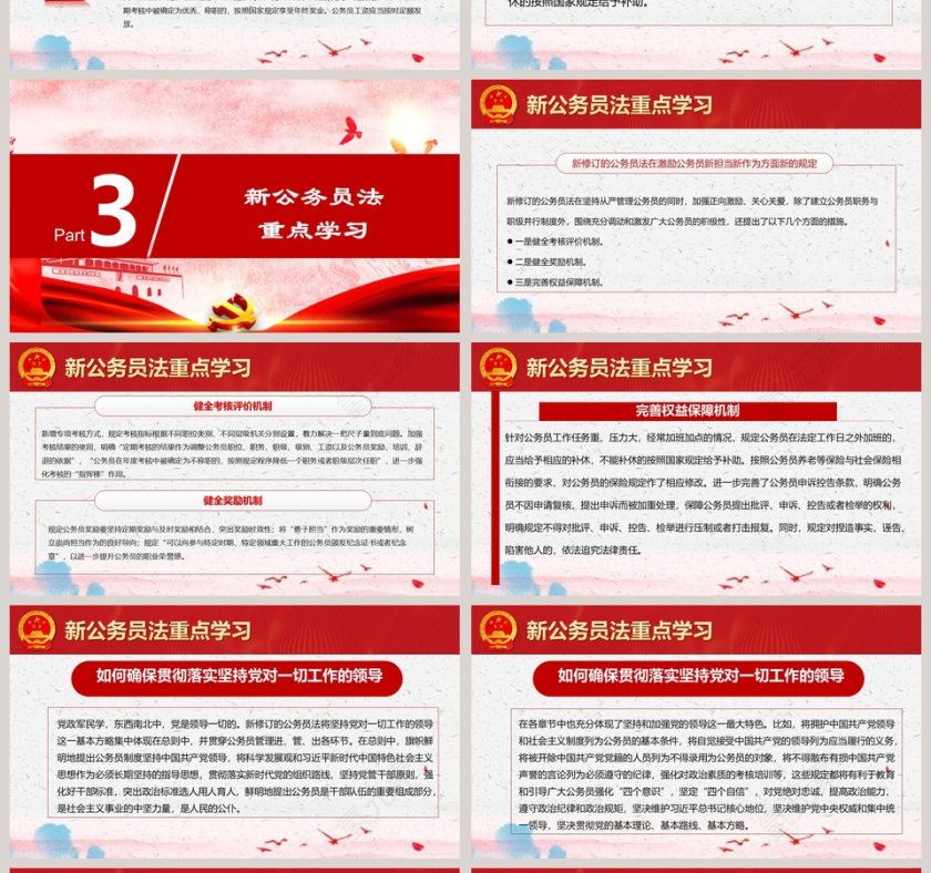 中华人民共和国公务员法学习解读PPT第4张