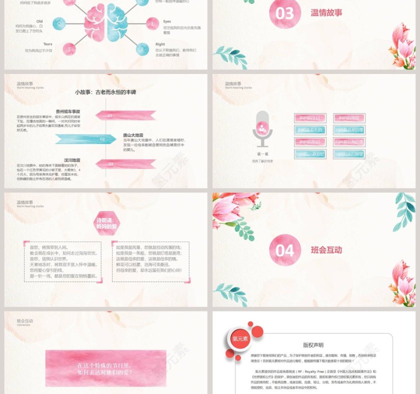 妇女节主题班会PPT第3张