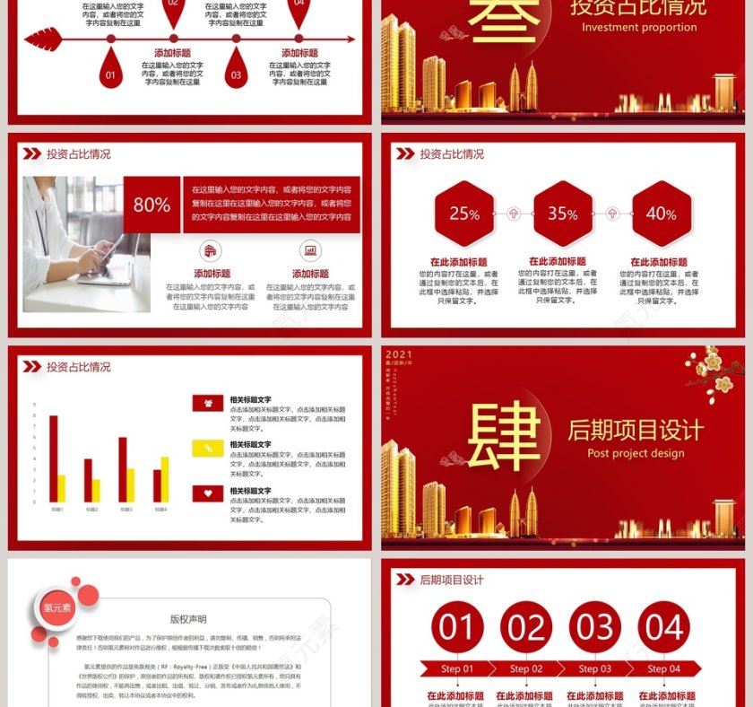 世界再大也要安家房地产项目计划策划PPT模板第3张