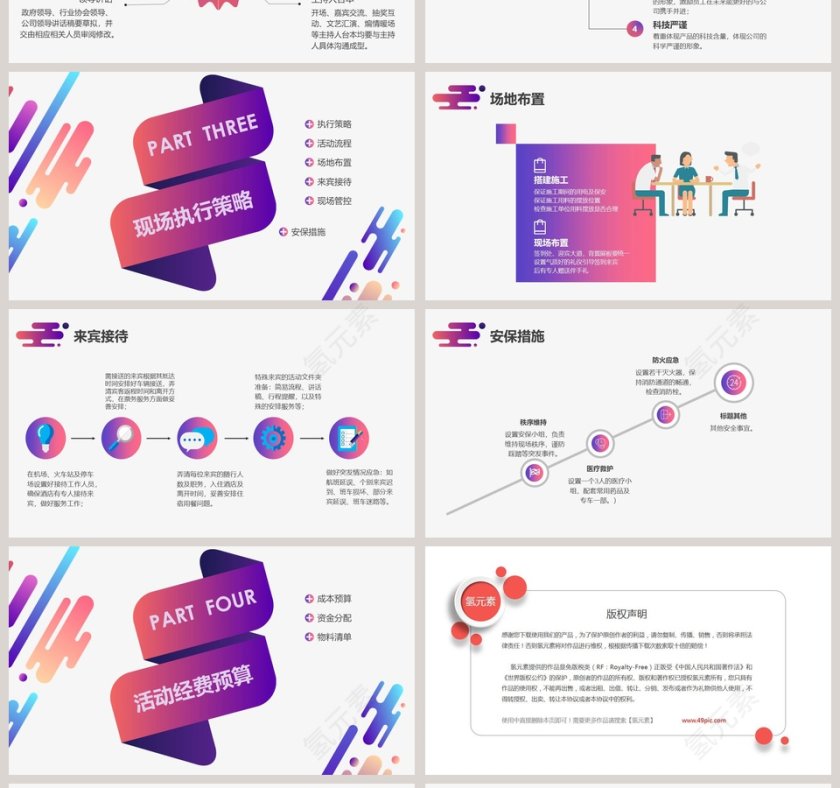 部门活动策划方案PPT第4张