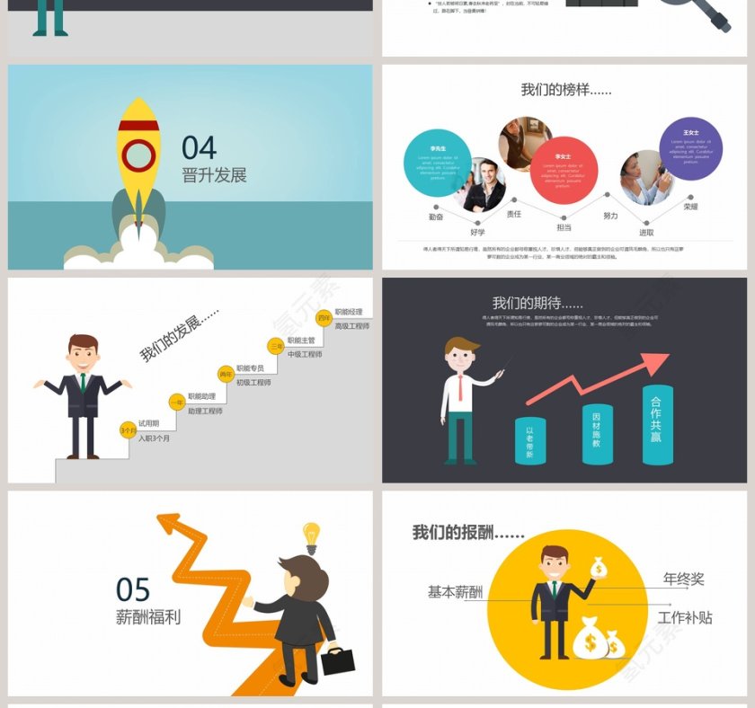 校园&企业招聘会专用为理想而奋斗第4张