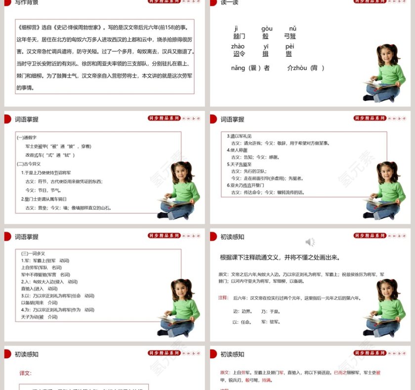 部编版八年级上册语文周亚夫军细柳PPT课件第2张