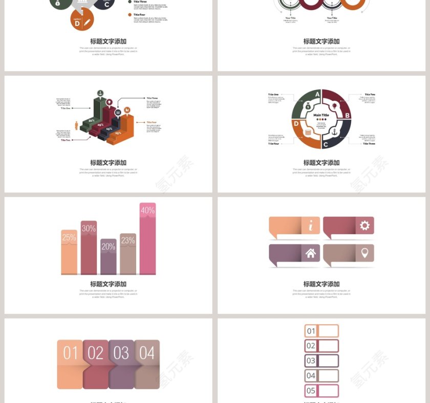 深色业绩分析可视化图表集第3张