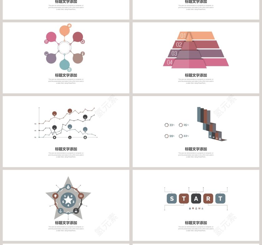 深色业绩分析可视化图表集第4张