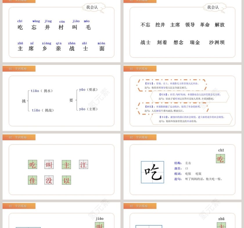 部编版一年级下册语文吃水不忘挖井人PPT课件第2张