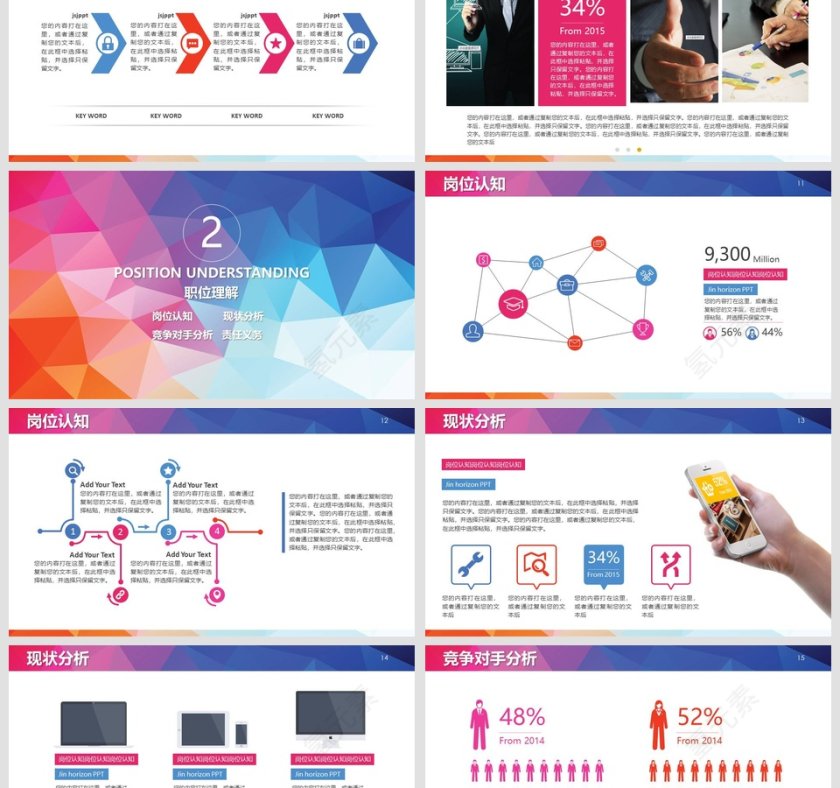 个人述职报告转正述职报告PPT第3张