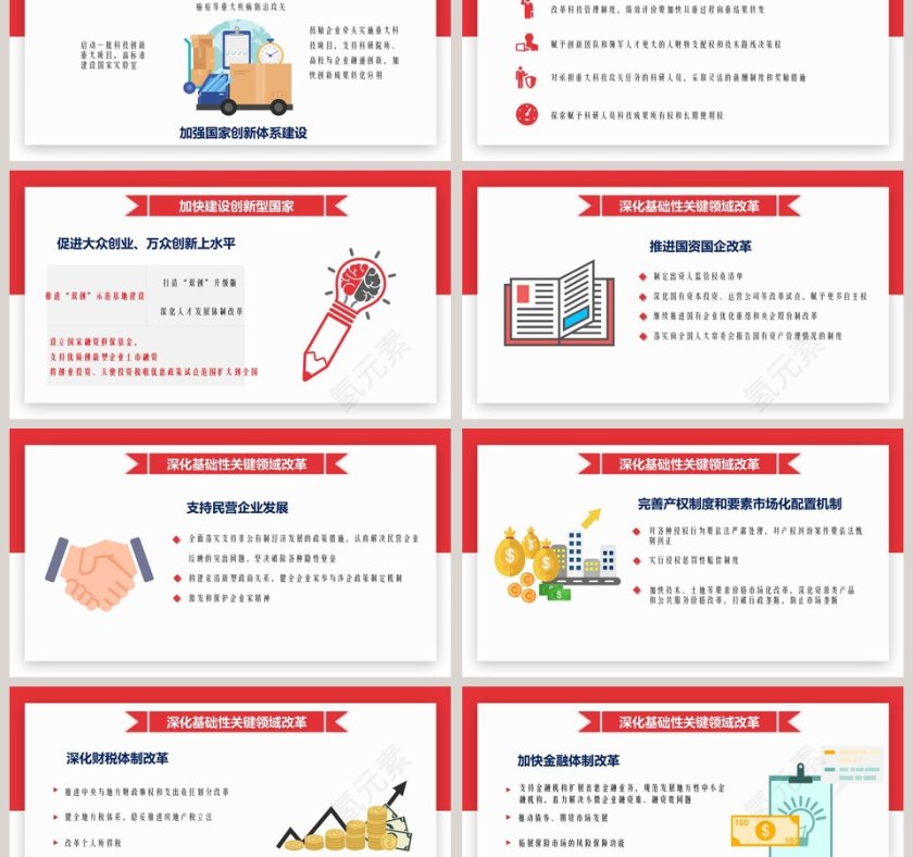 两会政府工作报告解读PPT模板第6张