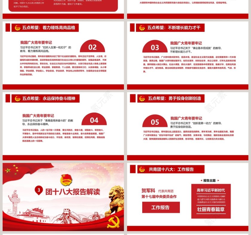 学习解读共青团十八大ppt第4张