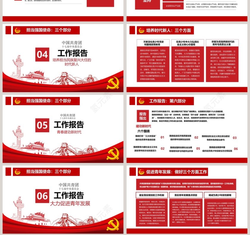 学习解读共青团十八大ppt第7张