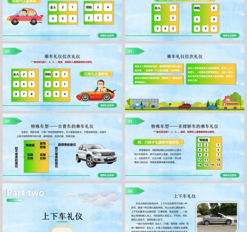 乘车礼仪商务礼仪系列ppt第3张