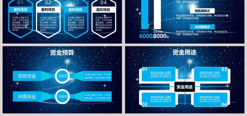 商业融资计划书ppt第6张