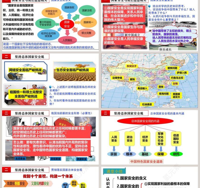 第九课   树立总体国家安全观-认识总体国家安全观教学ppt课件第2张