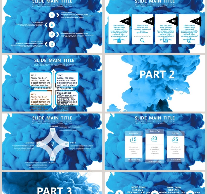 通用商务工作汇报模板PPT第2张