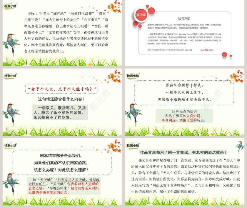 课文解析枣儿语文课件PPT第5张